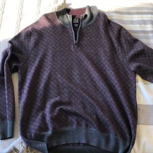 Wool quarter zip